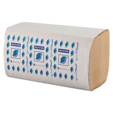 GEN Single-fold Paper Towels, 1-ply, Kraft, 9" X 9.25", 12-carton freeshipping - TVN Wholesale
